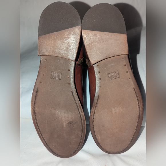 Frye Melissa Button 2 short Brown Leather Ankle Boots. 8.5 - Picture 12 of 12